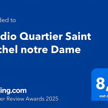 Studio Quartier Saint Michel Notre Dame Free Netflix Paris Exterior photo