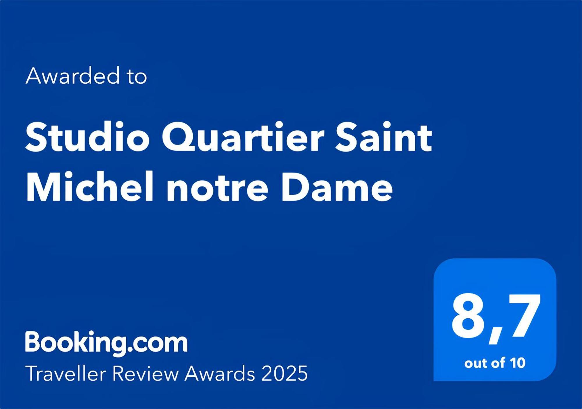Studio Quartier Saint Michel Notre Dame Free Netflix Paris Exterior photo